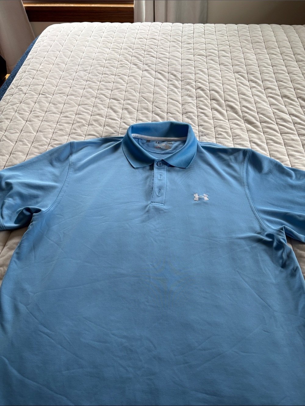 Under Armour Men’s Sky Blue Performance Polo